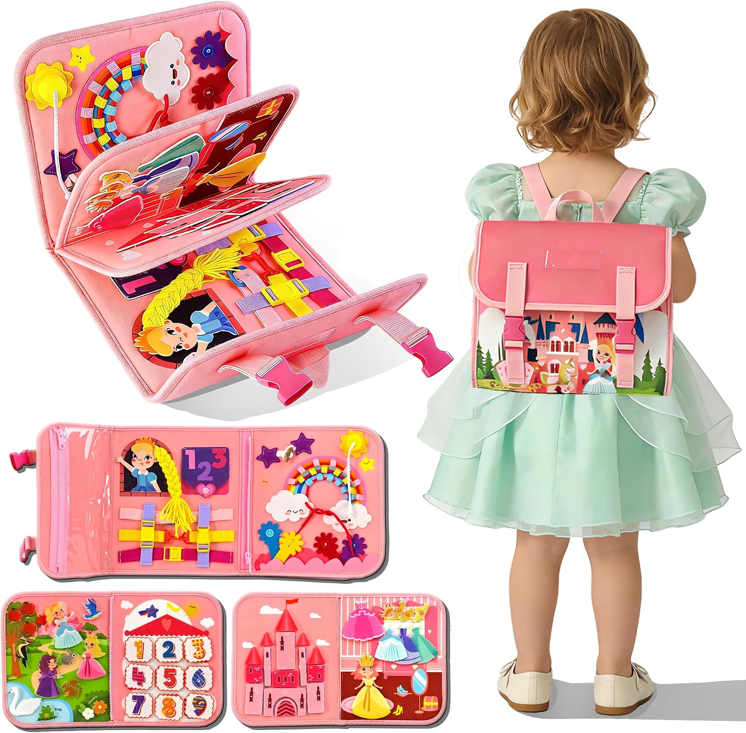 Kids Education Activities - Mochila de actividades divertida con forma