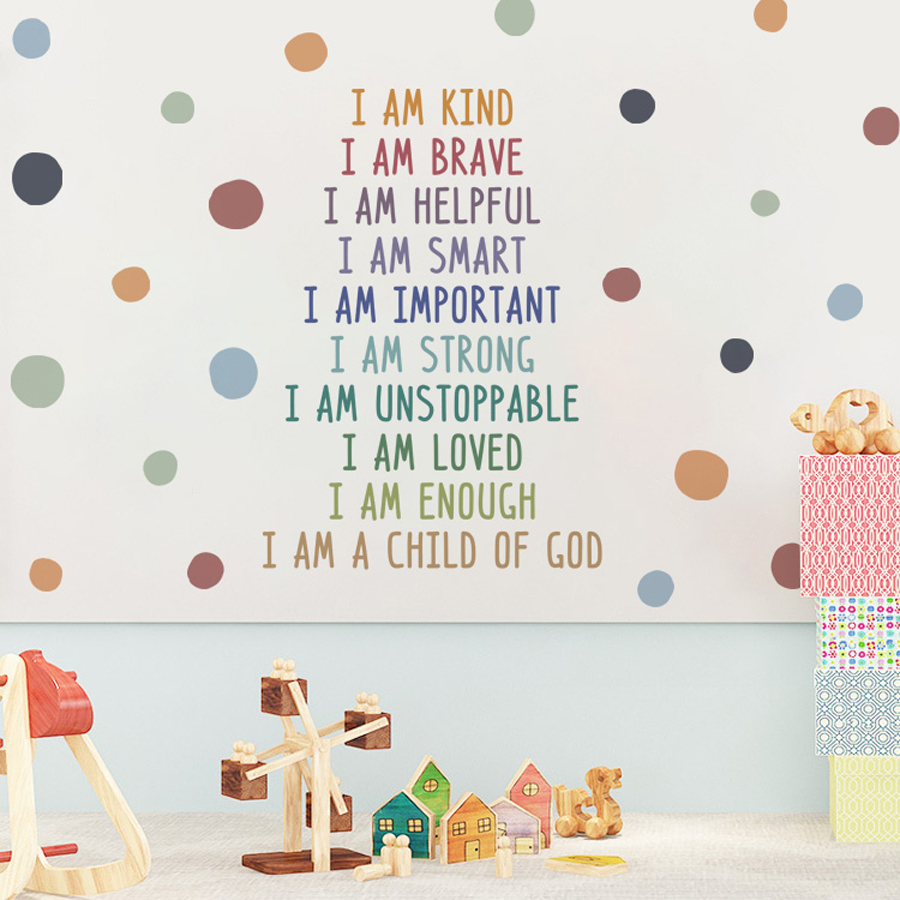 Kids Education Motivation - Imagen de pared de aula positiva