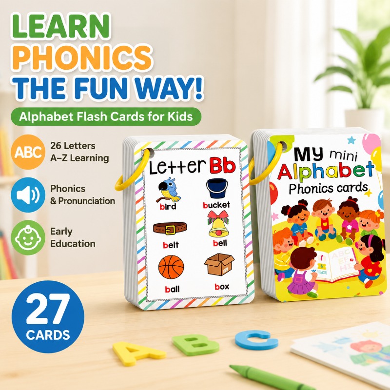 Flash Card Alphabet - Tarjetas de aprendizaje del alfabeto fonético