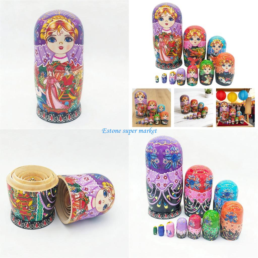 Kids Education Room - Muñecas Matryoshka tradicionales 090B, muñeca anidada