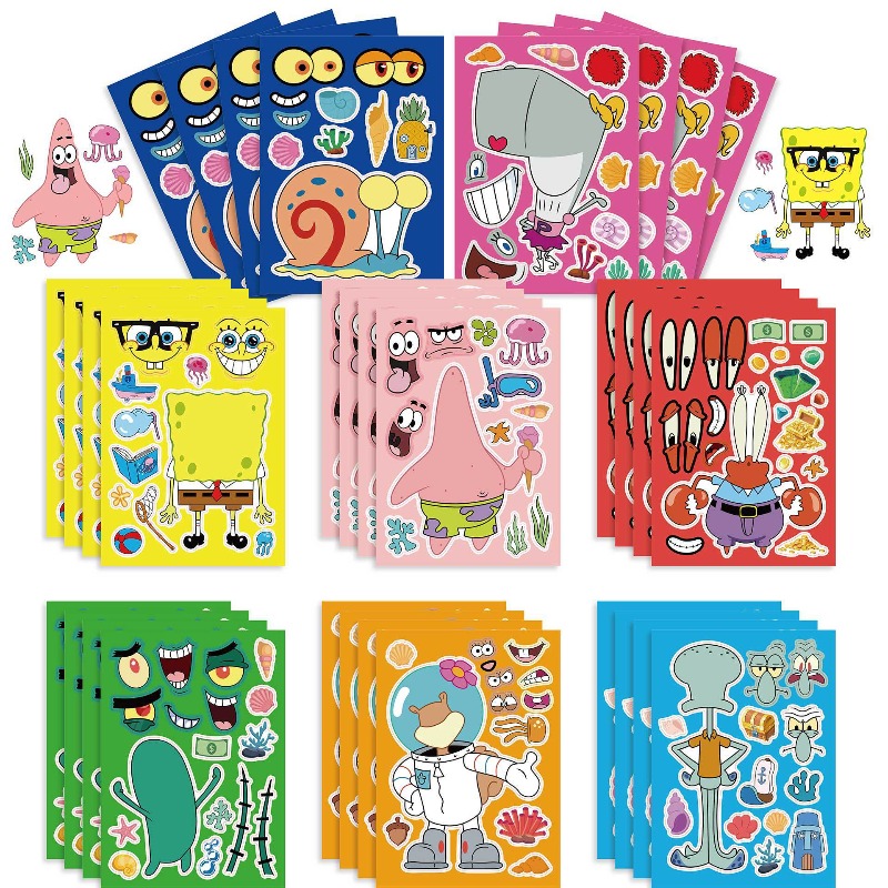 Kids Home Education - Rompecabezas Interactivo Educativo de Bob Esponja,