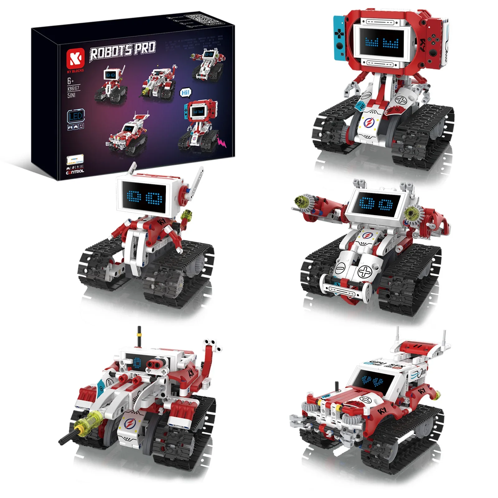 Kids Education Free App - Bloques de Construcción de Coche Robot