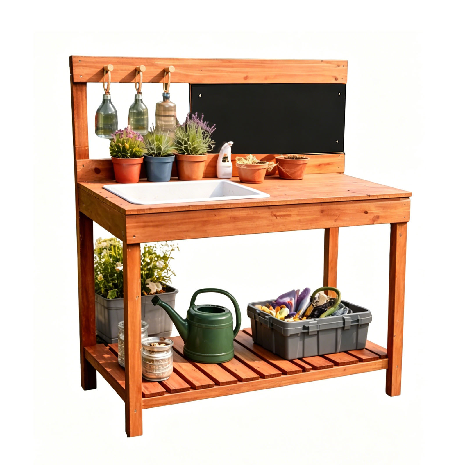 Kids Education Table - Mesas de Jardinería de Madera para