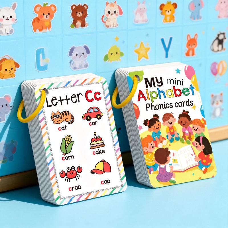 Flash Card Alphabet - Tarjetas de Aprendizaje del Alfabeto con