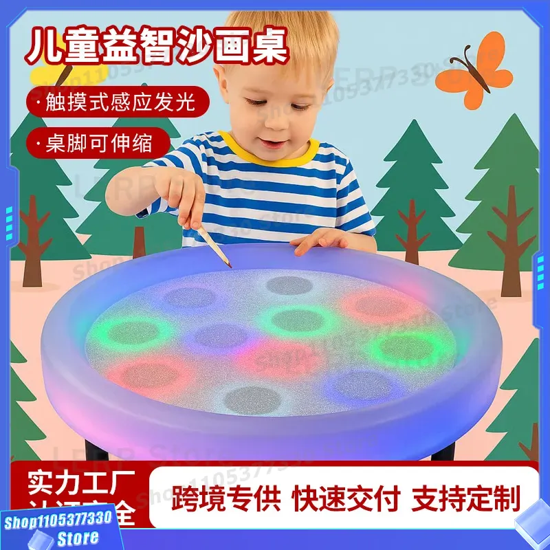 Kids Education Table - Mesa de pintura de arena luminosa