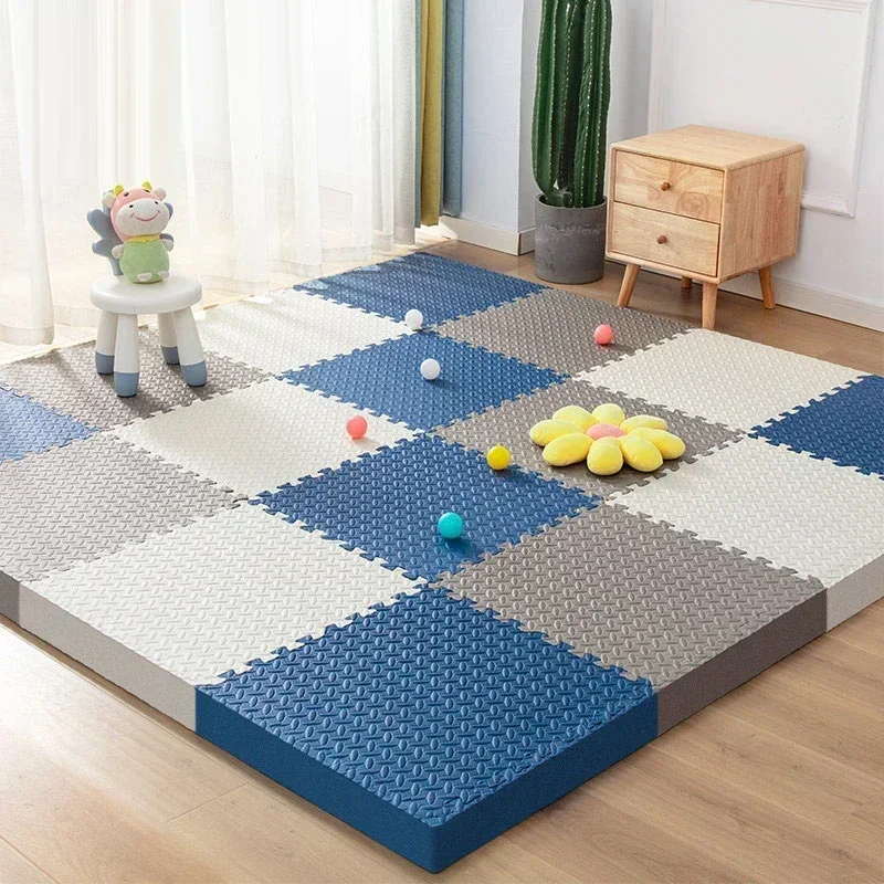 Kids Education Room - Alfombra entrelazada para juegos de bebés,