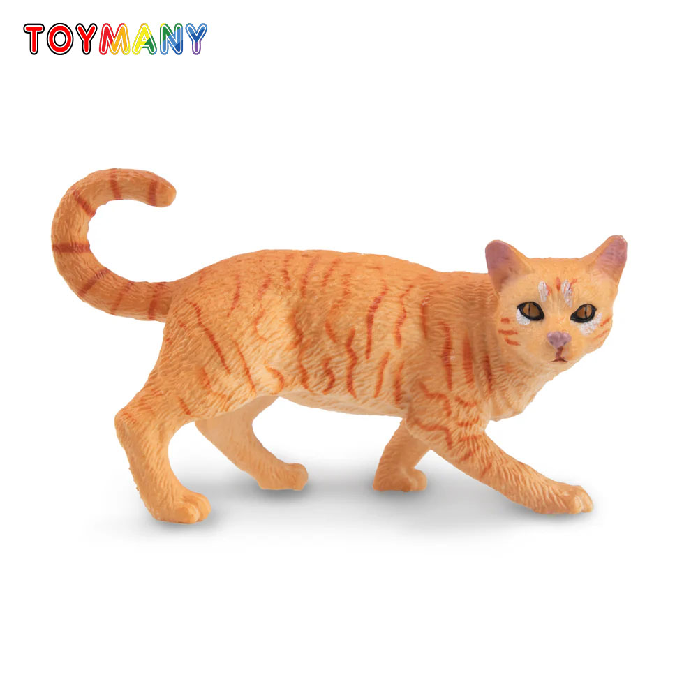 Kids Education Yes - Toymany simulación estriando gato maldito naranja