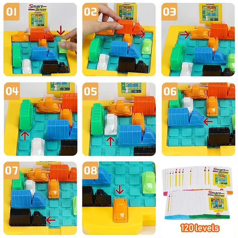 Juego de lógica Traffic Jam, r - Kids Education Activities reseña y precio
