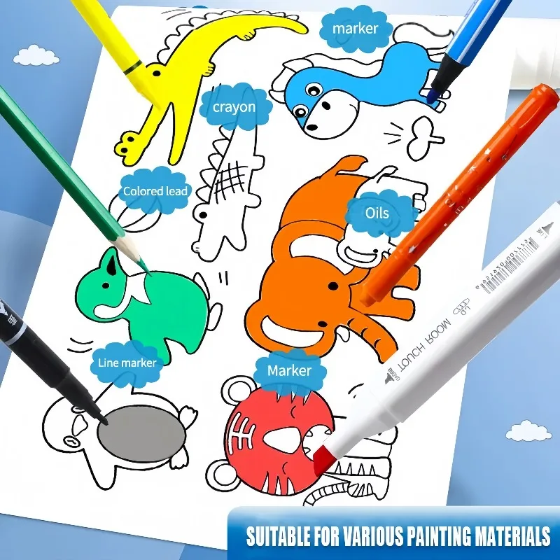Rollo de papel para colorear p - Kids Education Laptop reseña y precio