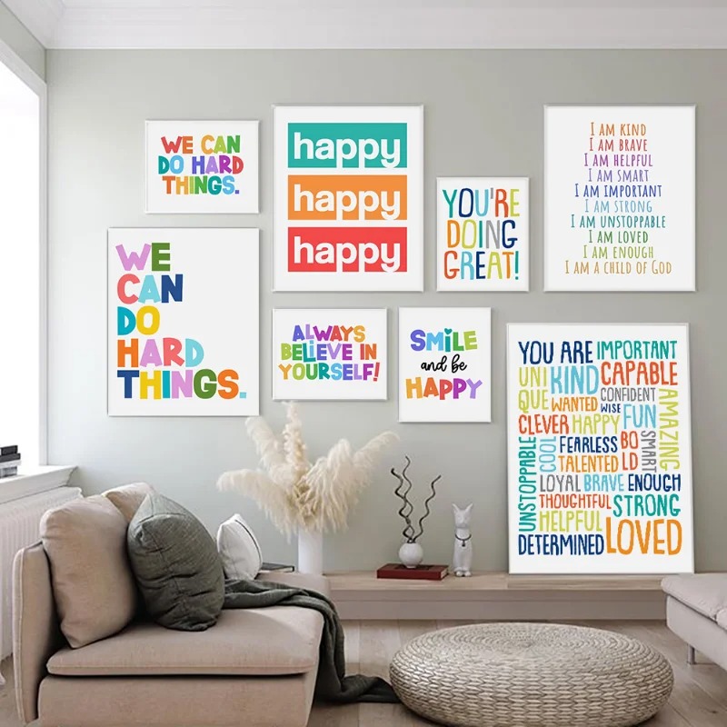 Póster Inspirador para Pared d - Kids Education Motivation reseña y precio