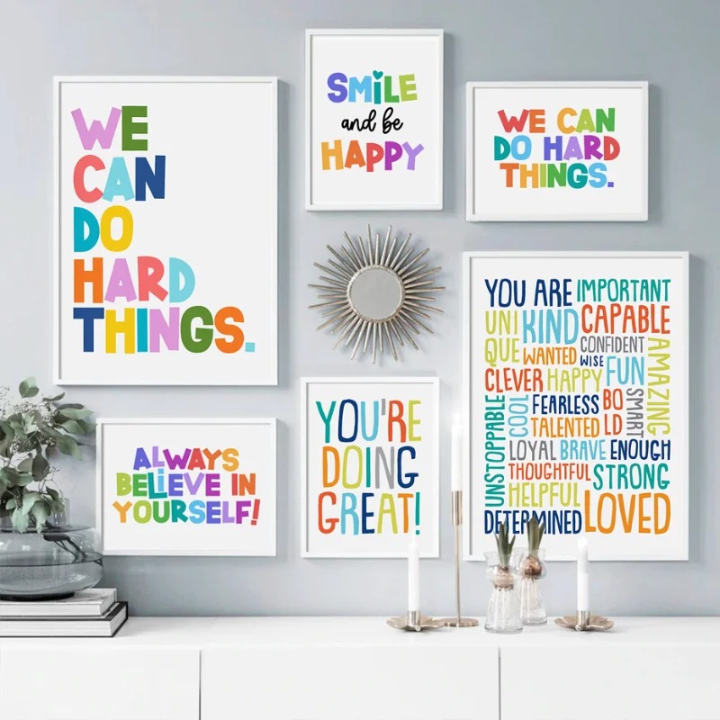 Póster Inspirador para Pared d - Kids Education Motivation reseña y precio