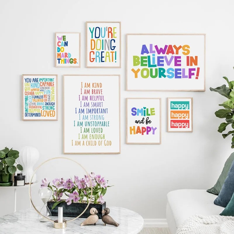 Póster Inspirador para Pared d - Kids Education Motivation reseña y precio