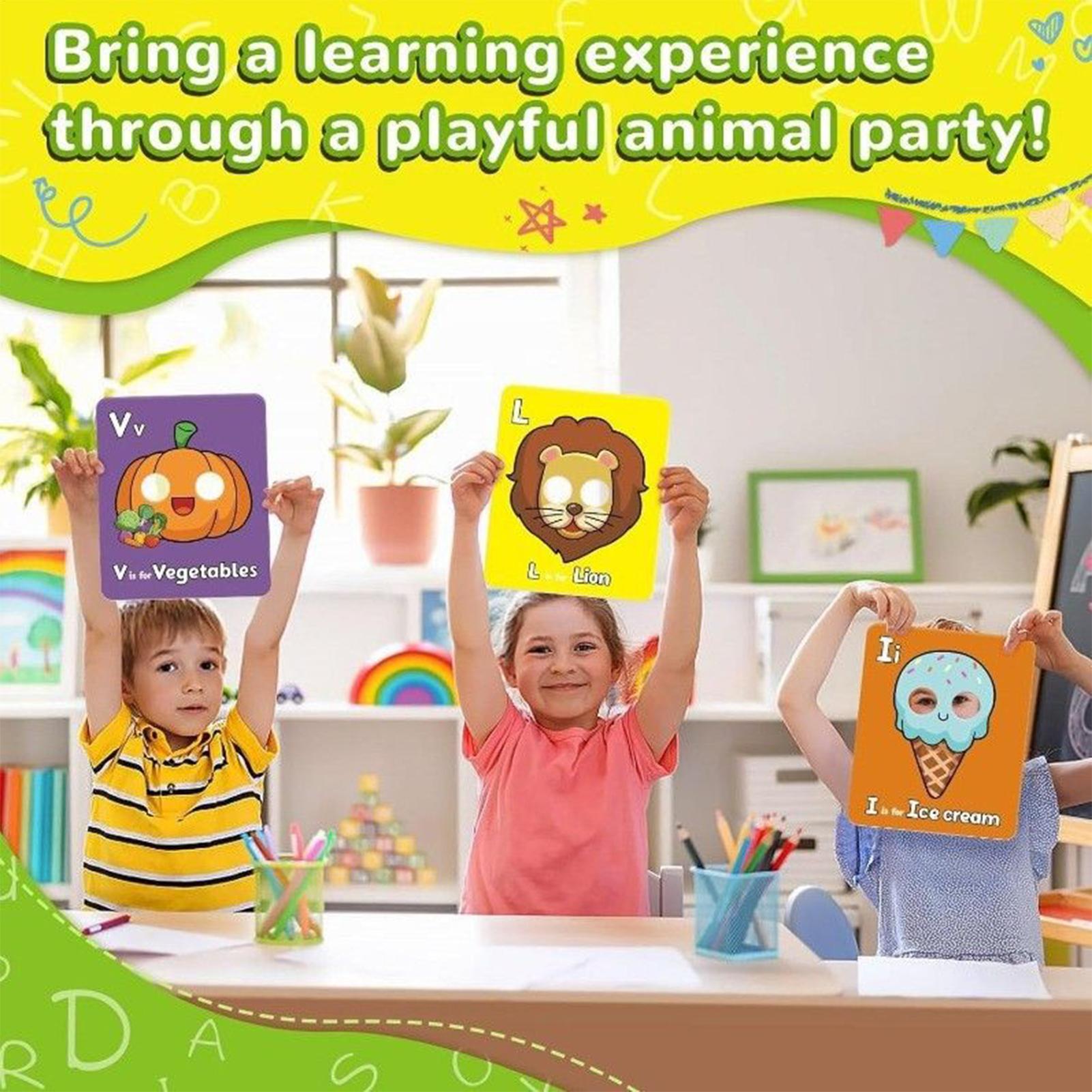 26 piezas de tarjetas Flash de - Flash Card Alphabet reseña y precio