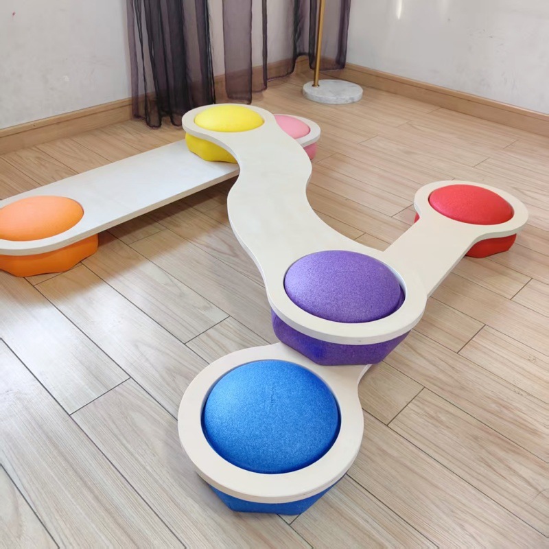 Viga de Equilibrio de Madera,  - Kids Education Steps reseña y precio