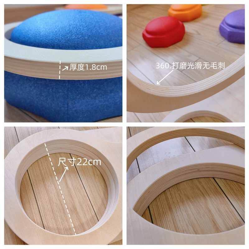 Viga de Equilibrio de Madera,  - Kids Education Steps reseña y precio