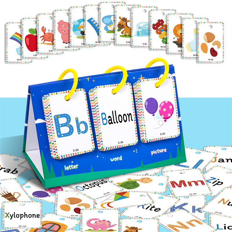 Tarjeta de letras de educación - Flash Card Alphabet reseña y precio