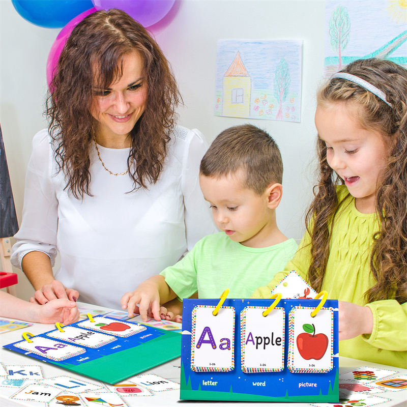Tarjeta de letras de educación - Flash Card Alphabet reseña y precio