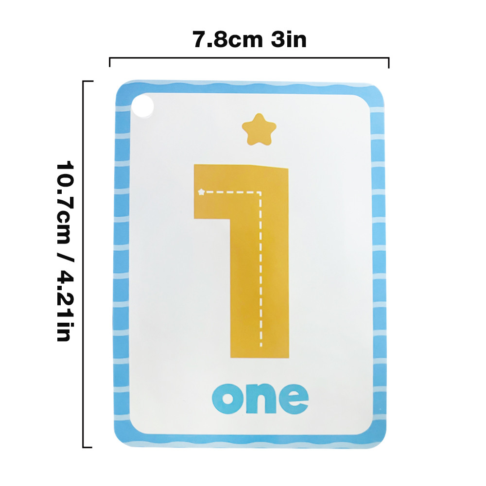 Números, símbolos, gestos y me - Flash Card Alphabet reseña y precio