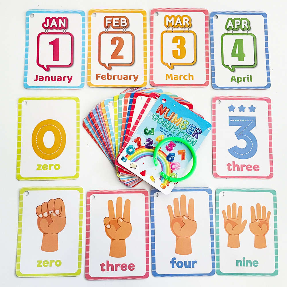 Números, símbolos, gestos y me - Flash Card Alphabet reseña y precio
