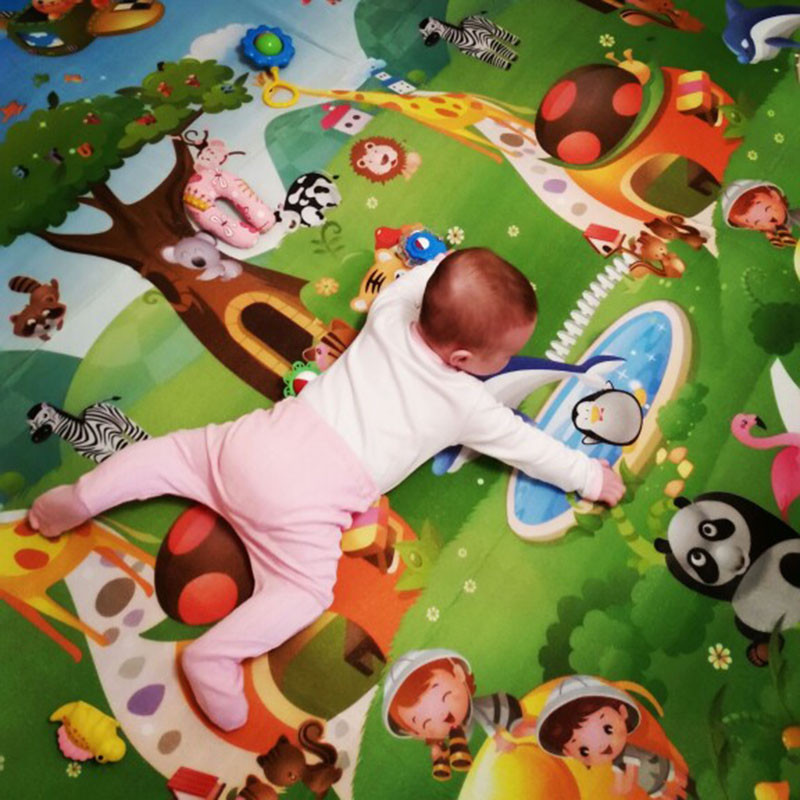 Alfombra de juegos para bebés, - Kids Educational Mat reseña y precio