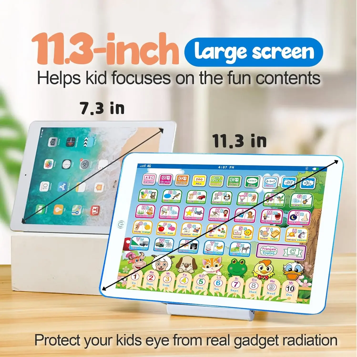 Tableta de aprendizaje bilingü - Kids Education Laptop reseña y precio