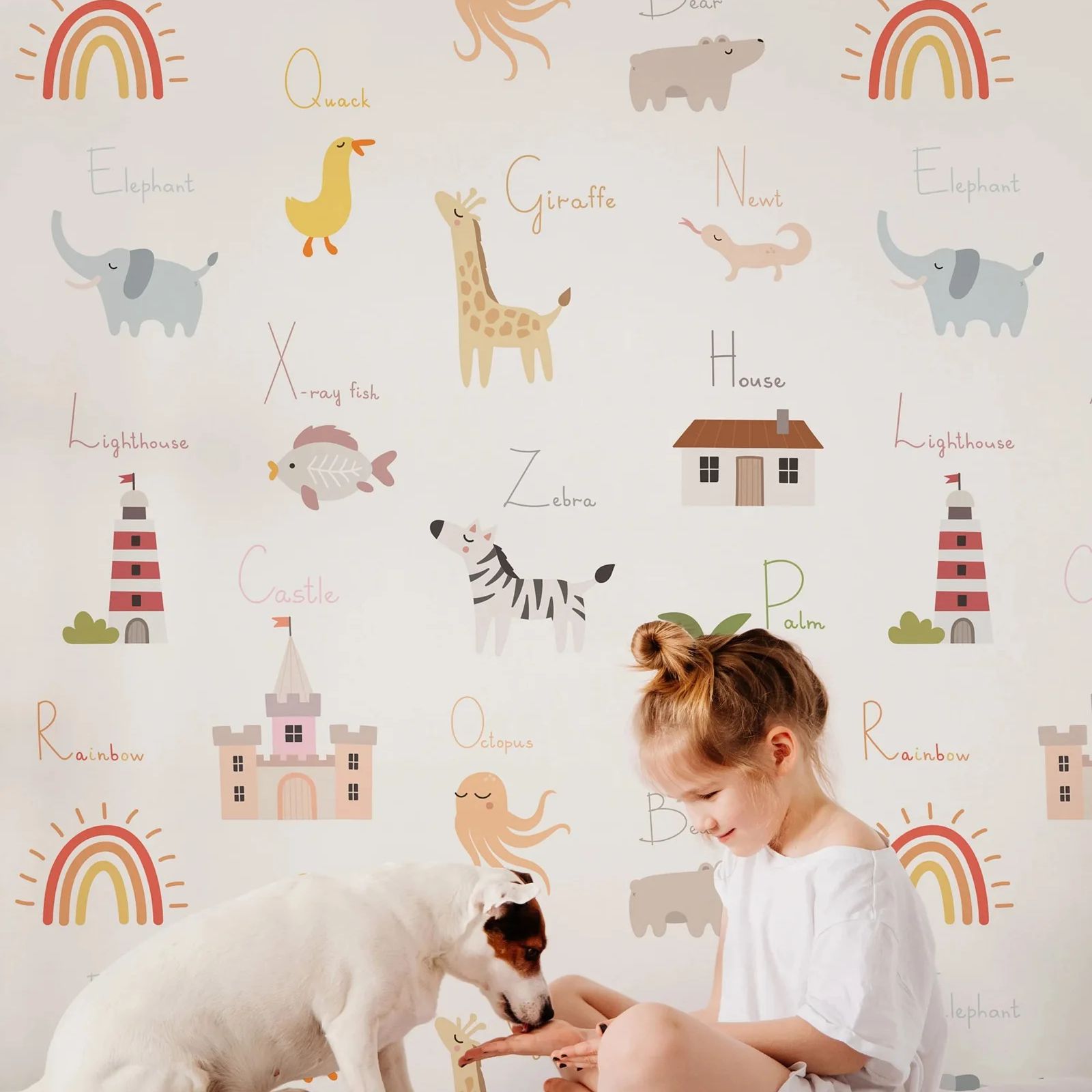 Papel Tapiz Educativo para Niñ - Kids Education Room reseña y precio