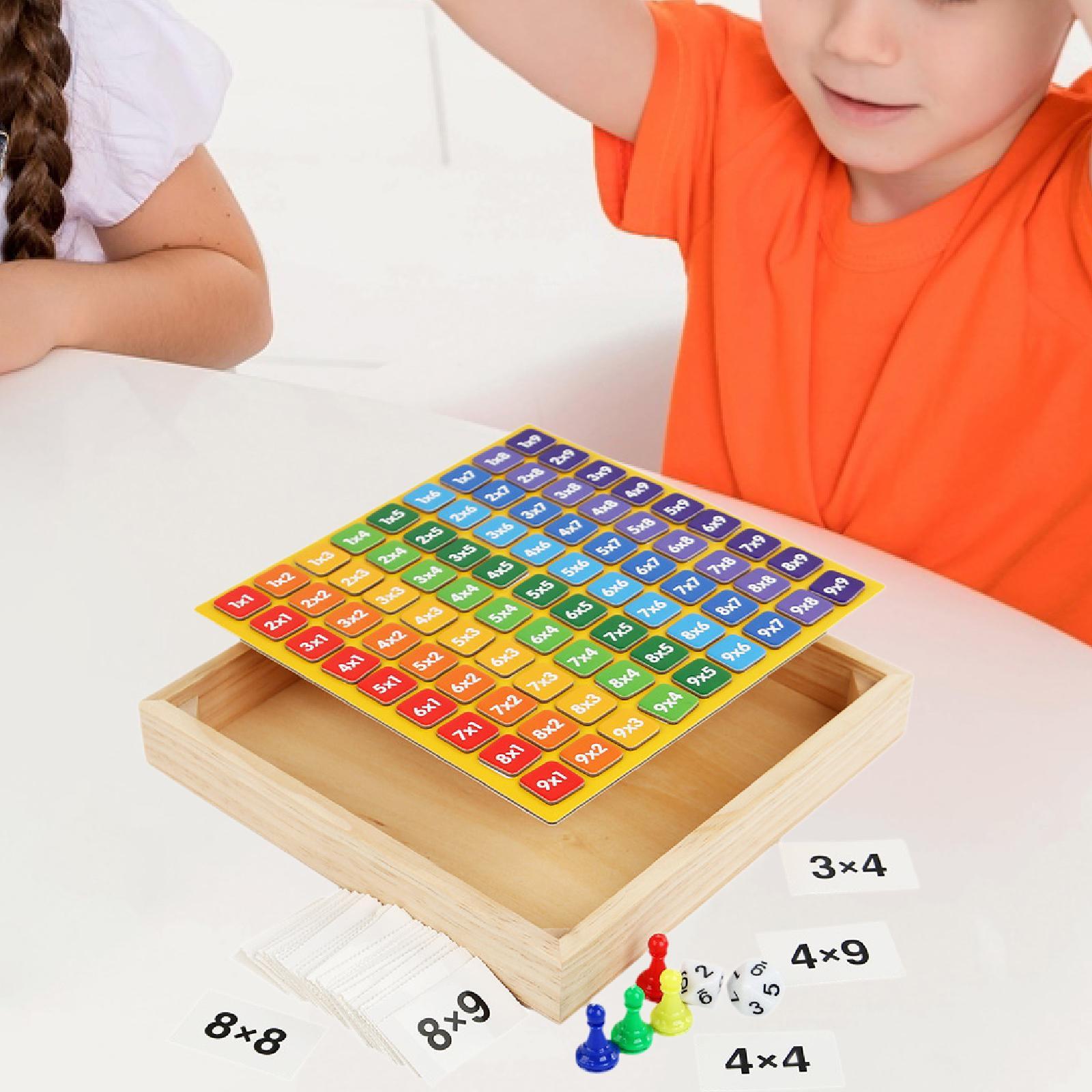 Juego de tablero de multiplica - Kids Education Table reseña y precio