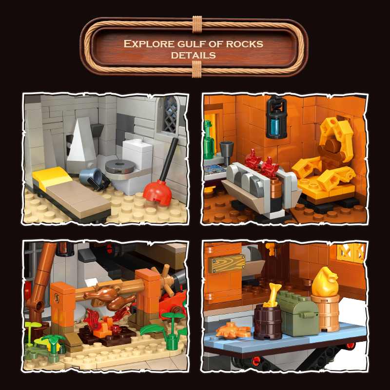 Serie Pirata Golfo de Rocas, B - Kids Education Table reseña y precio