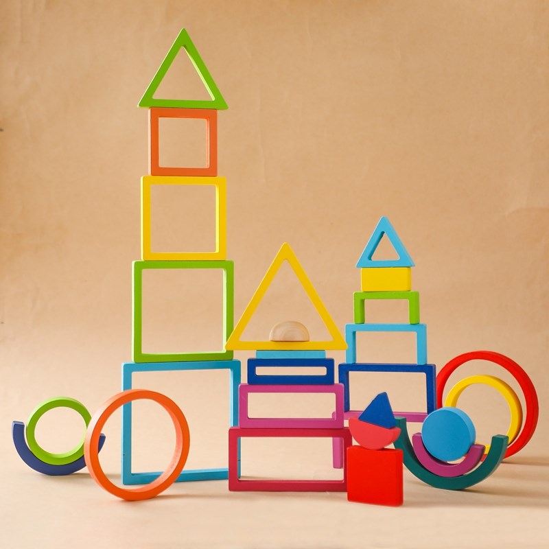 Bloques de madera Montessori p - Kids Education Yes reseña y precio