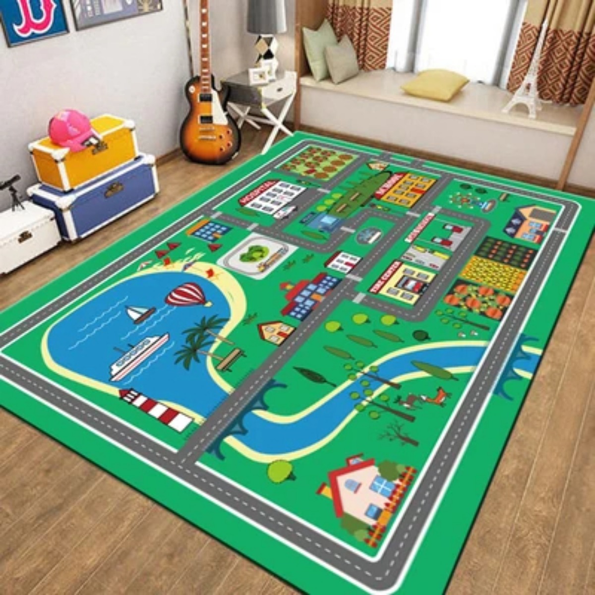 Alfombra de Juego Educativa pa - Kids Education Room reseña y precio
