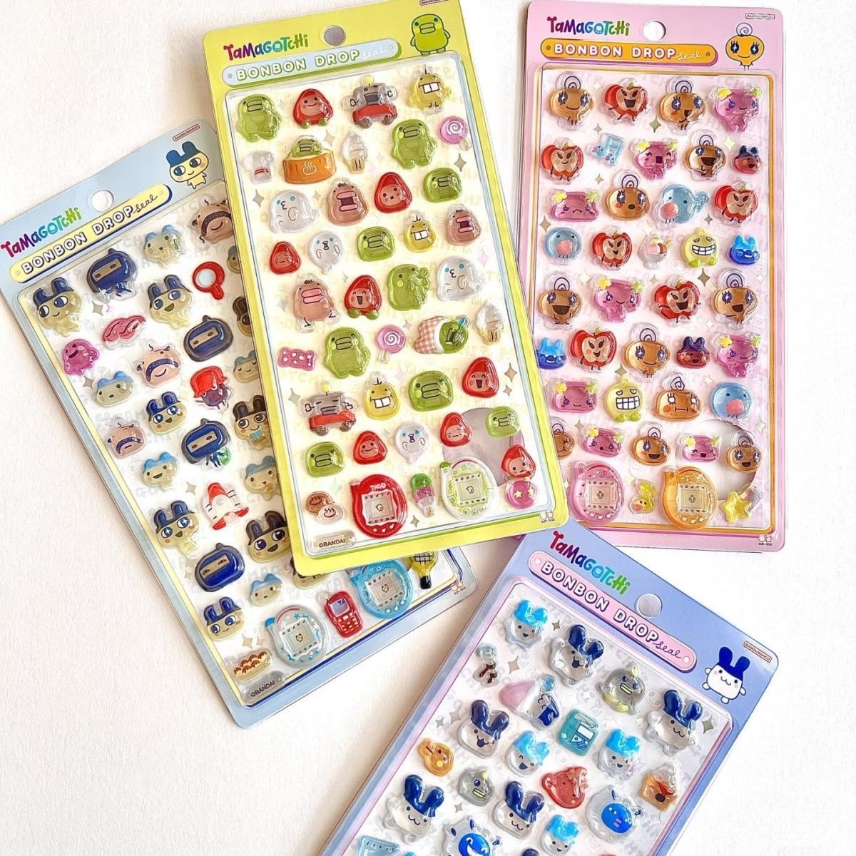 Pegatinas 3D de Tamagotchi - A - Bandai Model Tamagotchi reseña y precio