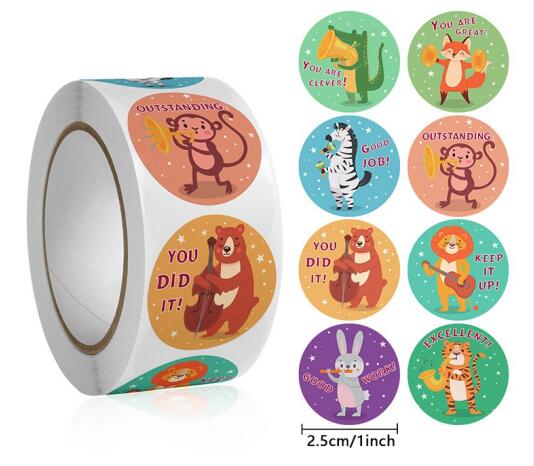 Lindas pegatinas de aprendizaj - Kids Education Motivation reseña y precio