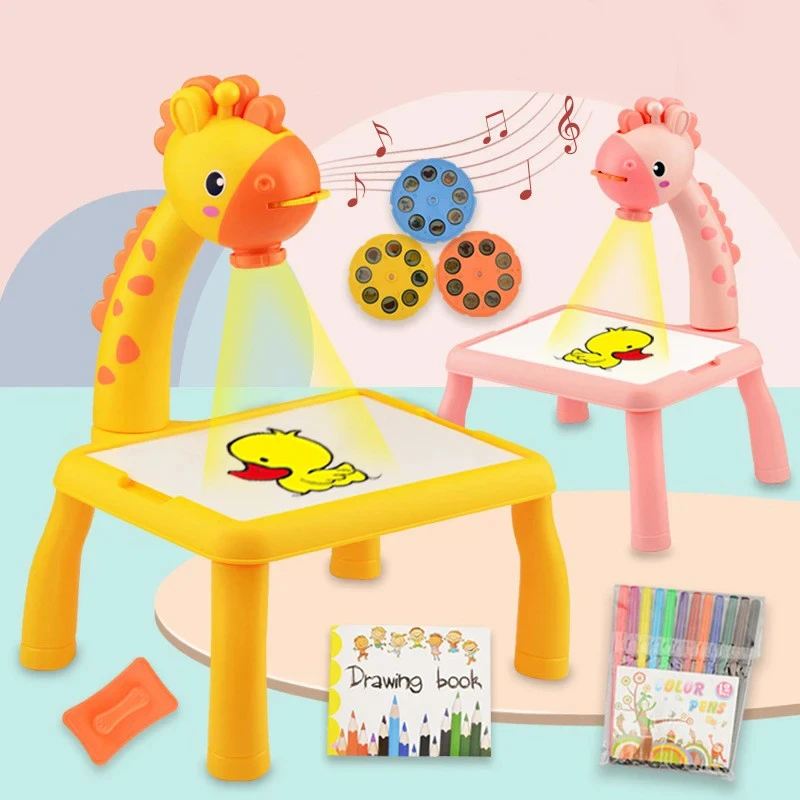 Proyector LED para niños, mesa - Kids Education Table reseña y precio