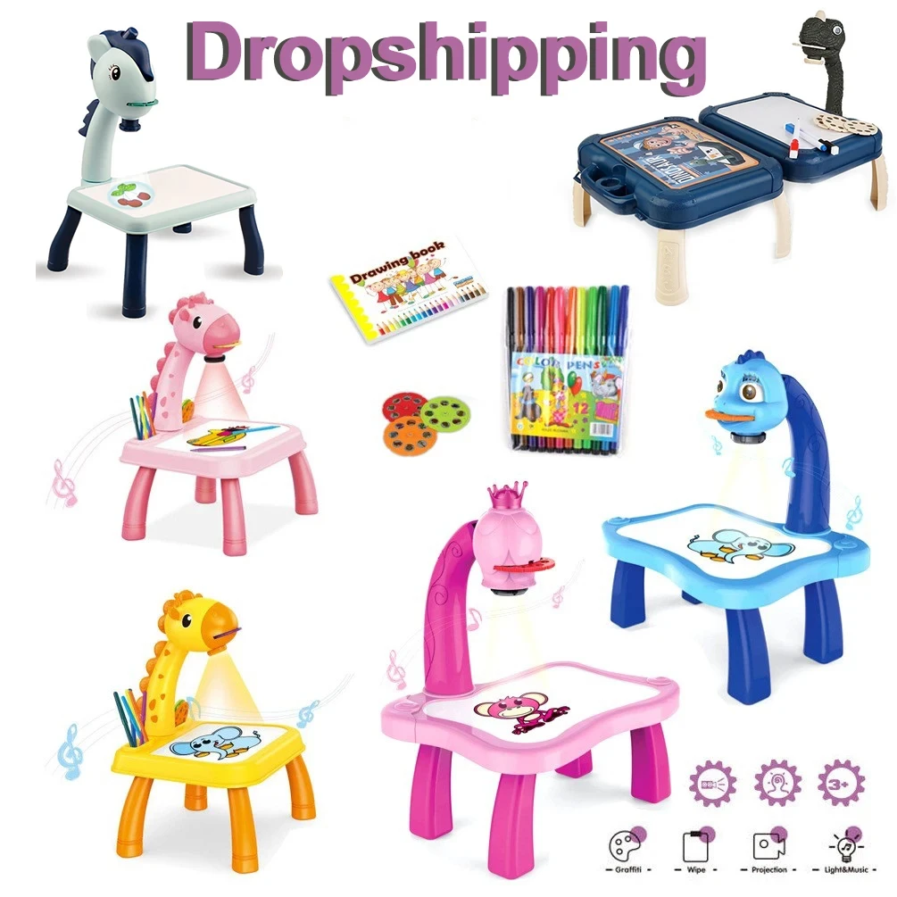 Proyector LED para niños, mesa - Kids Education Table reseña y precio