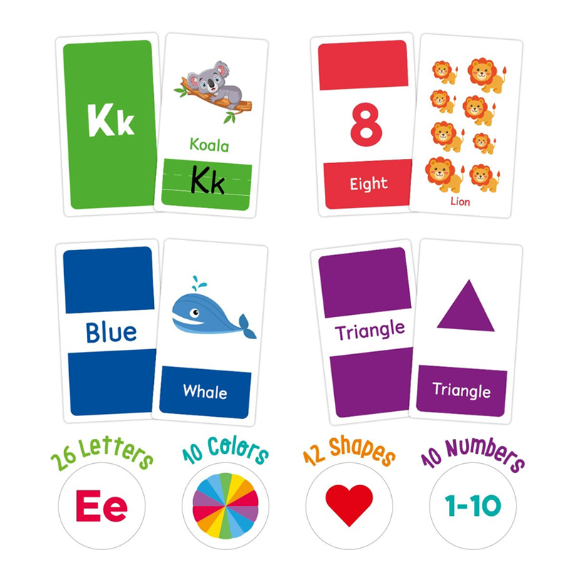 58 tarjetas didácticas con el  - Flash Card Alphabet reseña y precio
