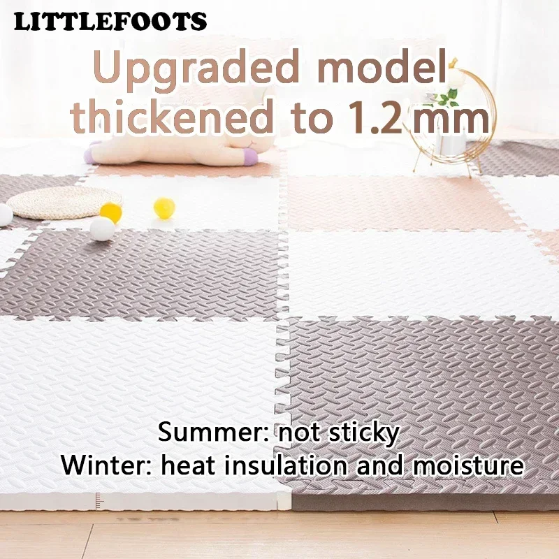 Alfombra entrelazada para jueg - Kids Education Room reseña y precio