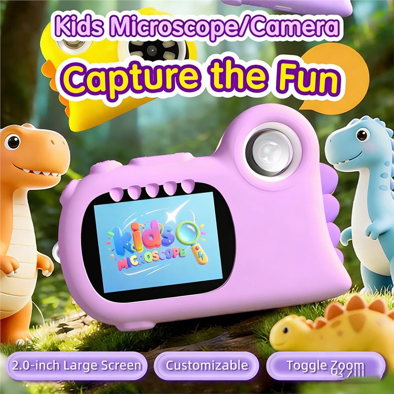 Microscopio 2 en 1 FBIL-2 para - Kids Education Video reseña y precio