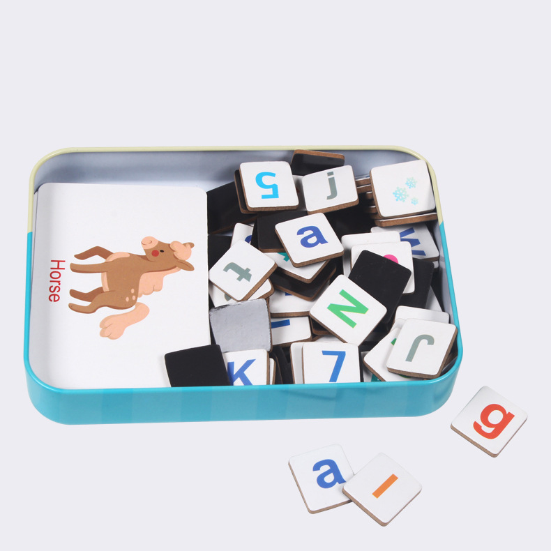 Rompecabezas de madera, juego  - Flash Card Alphabet reseña y precio