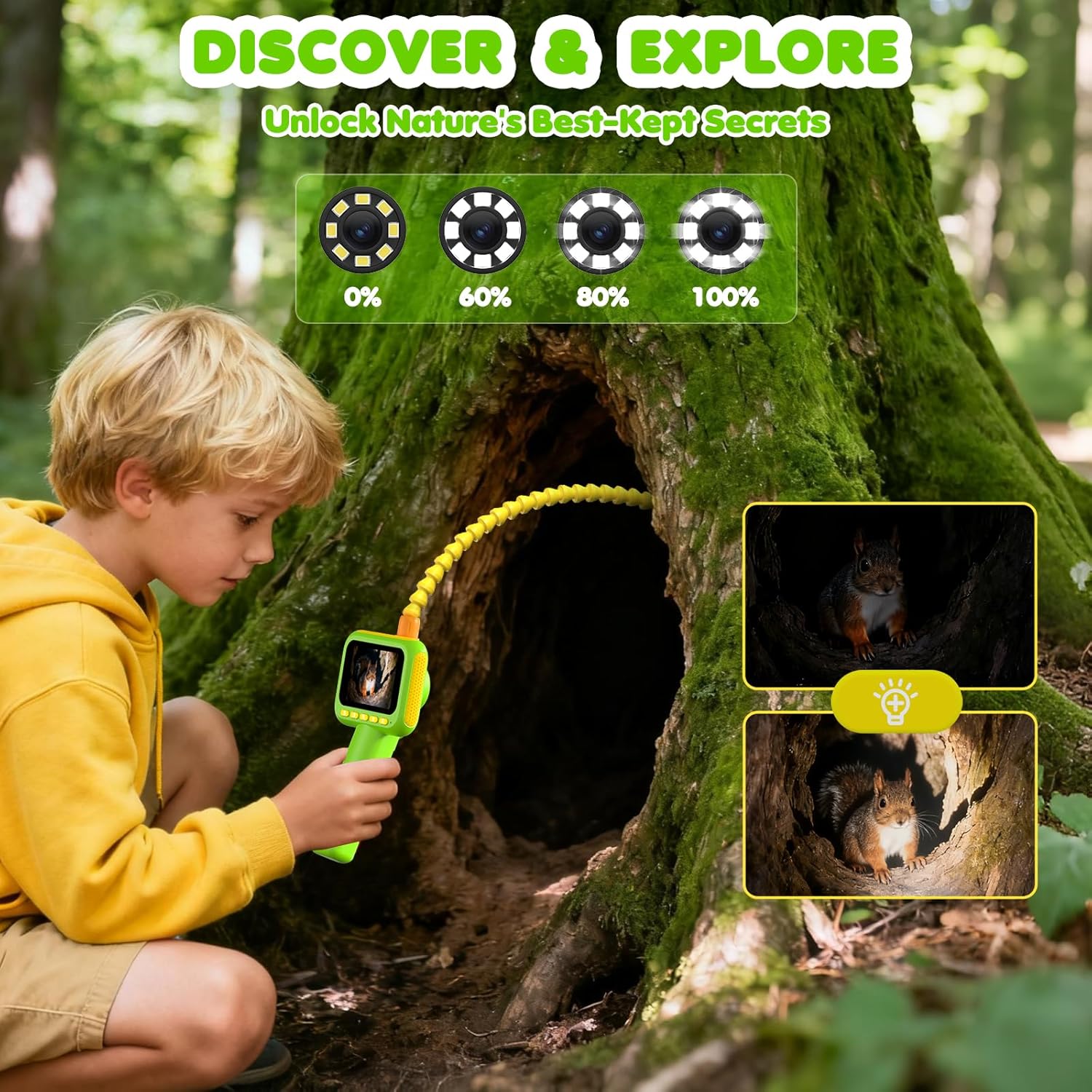 Endoscopio para Niños, Cámara  - Kids Education Kit reseña y precio