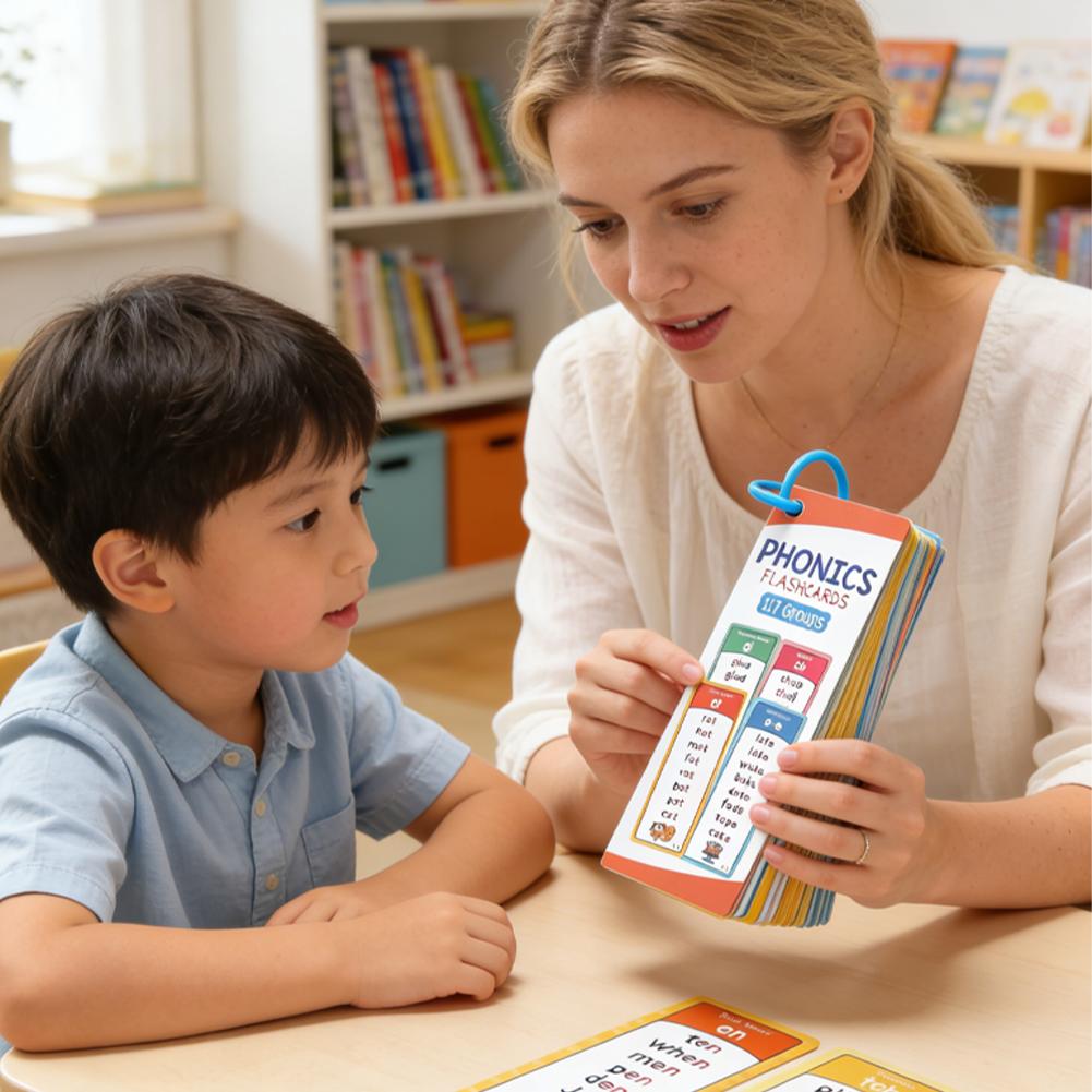 117 tarjetas de fonética para  - Flash Card Alphabet reseña y precio