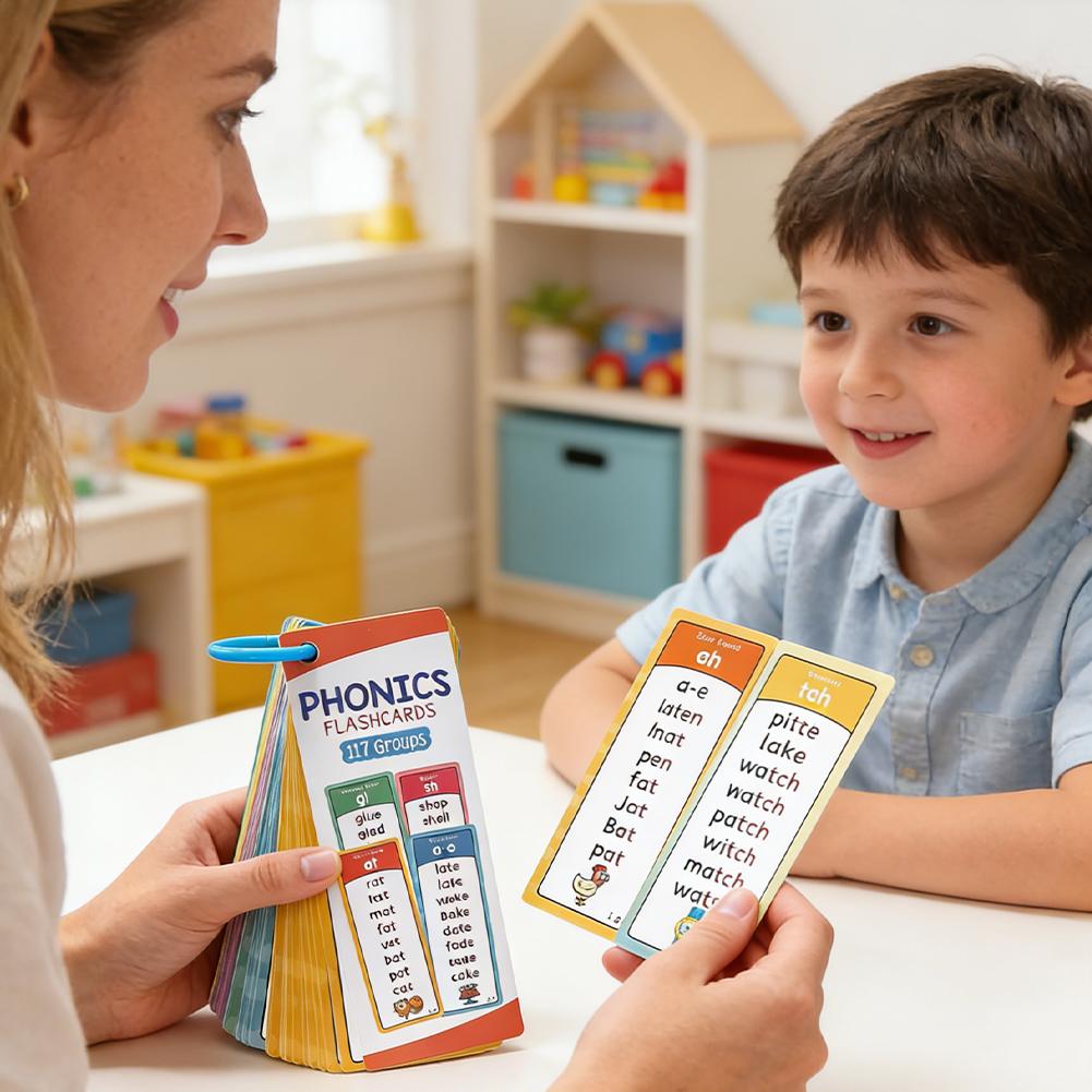117 tarjetas de fonética para  - Flash Card Alphabet reseña y precio