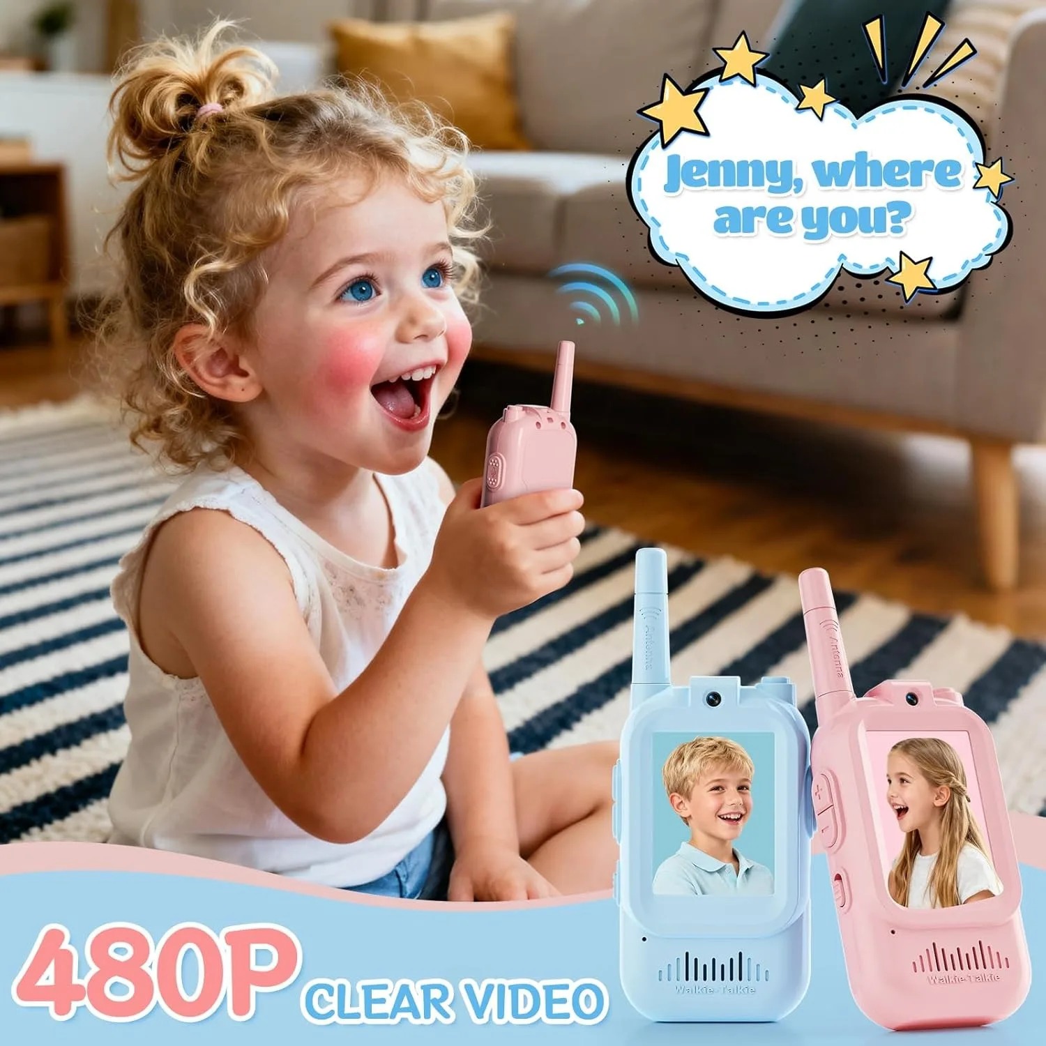 Walkie Talkies con Video para  - Kids Education Video reseña y precio