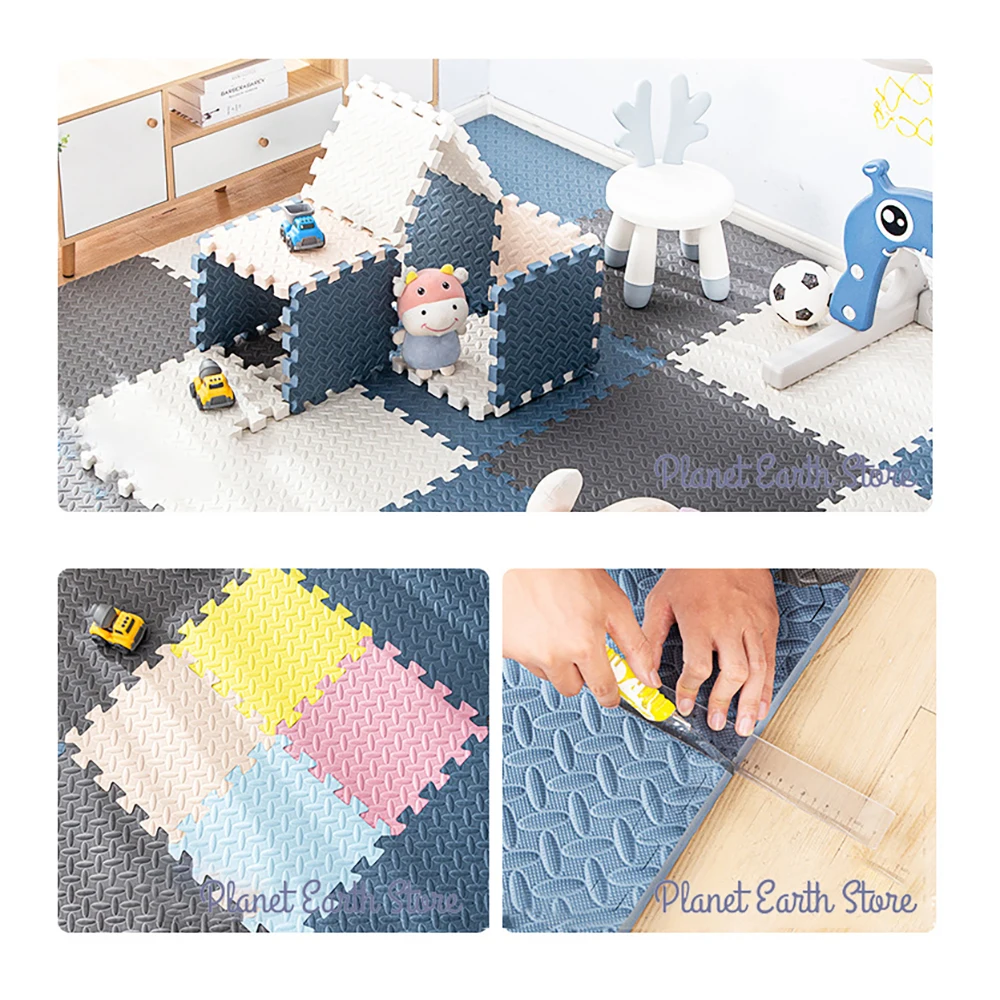 Alfombra de juego para bebé, a - Kids Educational Mat reseña y precio