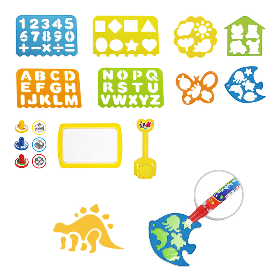 Estera mágica de dibujo al agu - Kids Educational Mat reseña y precio